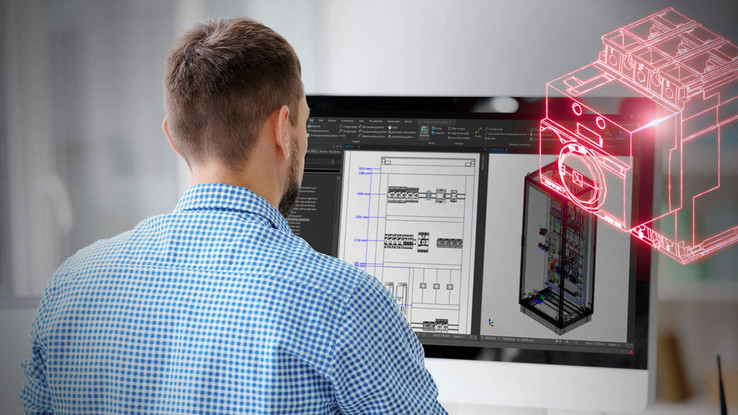 EPLAN Pro Panel für die Planung von Steuerungs- und Schaltanlagen in 3D