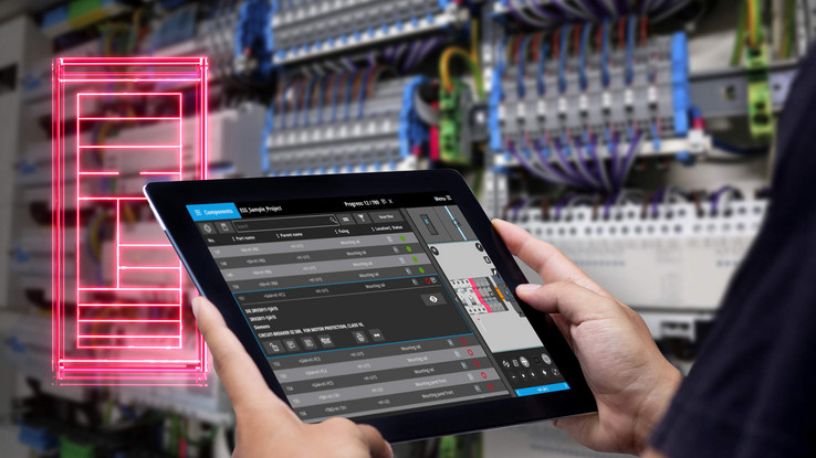 EPLAN Smart Mounting beschleunigt die Montage von Komponenten im Schaltschrankbau
