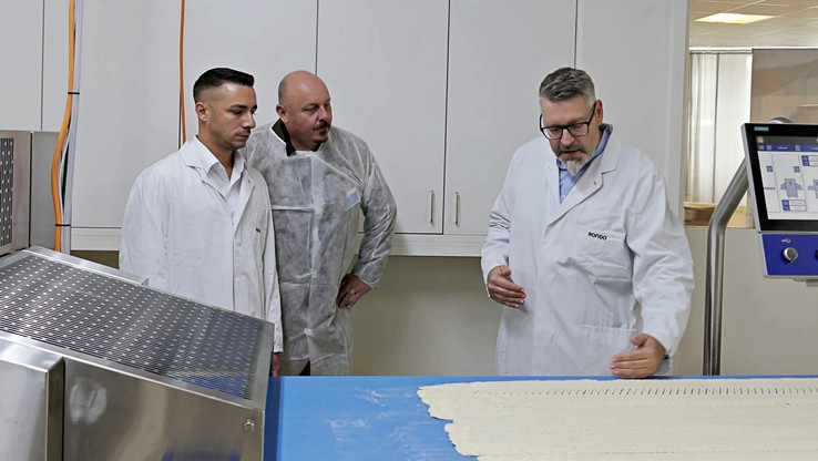 Thomas Trachsel, Davide Cannova und Thom Moser