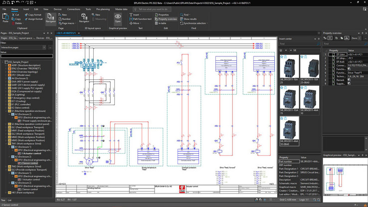 Interdisziplinäres Engineering – von Vorplanung über Elektro- und Fluidtechnik bis zum Schaltschrankbau - wird jetzt einfacher und übersichtlicher. all of it is now easier and clearer.